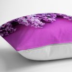 - realhomescomtr-K3848-2 - Realhomes Realhomes Mor Çiçek Motifli Dijital Baskılı Modern Yastık Kırlent Kılıfı Realhomes