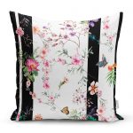 - realhomescomtr-K3875 - Realhomes Realhomes Mıda Summer Özel Serisi Dijital Baskılı Modern Yastık Kırlent Kılıfı Realhomes