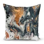 - realhomescomtr-K3876 - Realhomes Realhomes Suluboya Desenli Dijital Baskılı Modern Yastık Kırlent Kılıfı Realhomes