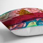 - realhomescomtr-K3888-2 - Realhomes  Realhomes Kuş motifli Dijital Baskılı Modern Yastık Kırlent Kılıfı Realhomes