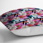 - realhomescomtr-K3893-2 - Realhomes Realhomes Summer Özel Seri Dijital Baskılı Modern Yastık Kırlent Kılıfı Realhomes