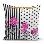 - realhomescomtr-K3902 - Realhomes Realhomes Özel Tasarım Dijital Baskılı Modern Yastık Kırlent Kılıfı Realhomes