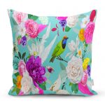 - realhomescomtr-K3905 - Realhomes Realhomes Summer Özel Seri Dijital Baskılı Modern Yastık Kırlent Kılıfı Realhomes