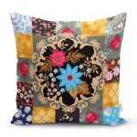 - realhomescomtr-K3932 - Realhomes Realhomes Fashion Kareli Motifler Özel Tasarım Dijital Baskılı Modern Yastık Kırlent Kılıfı Realhomes