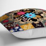 - realhomescomtr-K3932-2 - Realhomes Realhomes Fashion Kareli Motifler Özel Tasarım Dijital Baskılı Modern Yastık Kırlent Kılıfı Realhomes