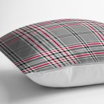 - realhomescomtr-K3938-2 - Realhomes Realhomes Ekose Desenli Dijital Baskılı Modern Yastık Kırlent Kılıfı Realhomes