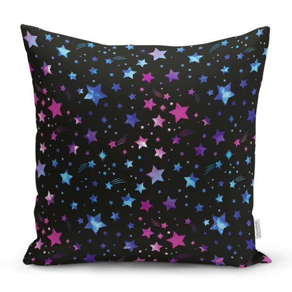 - realhomescomtr-K3980 - Realhomes  Pembe Oh Baby Yazılı Özel Tasarım Dijital Baskılı  Bebek Odası Yastık Kılıfı Realhomes