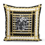 - realhomescomtr-K4016 - Realhomes RealHomes Özel Tasarım Dijital Baskılı Modern Yastık Kırlent Kılıfı Realhomes