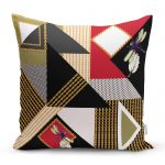 - realhomescomtr-K4061 - Realhomes RealHomes Özel Tasarım Dijital Baskılı Modern Yastık Kırlent Kılıfı Realhomes