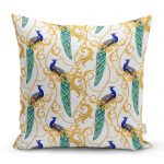 - realhomescomtr-K4070 - Realhomes RealHomes Özel Tasarım Dijital Baskılı Modern Yastık Kırlent Kılıfı Realhomes