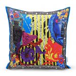 - realhomescomtr-K4080 - Realhomes RealHomes Özel Tasarım Dijital Baskılı Modern Yastık Kırlent Kılıfı Realhomes