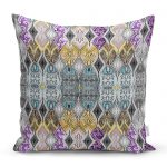 - realhomescomtr-K4085 - Realhomes  RealHomes Özel Tasarım Dijital Baskılı Modern Yastık Kırlent Kılıfı Realhomes