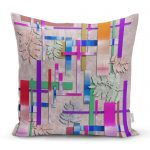 - realhomescomtr-K4142 - Realhomes RealHomes Özel Tasarım Dijital Baskılı Modern Yastık Kırlent Kılıfı Realhomes