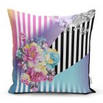 - realhomescomtr-K4148 - Realhomes RealHomes Özel Tasarım Dijital Baskılı Modern Yastık Kırlent Kılıfı Realhomes