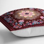 - realhomescomtr-K4156-2 - Realhomes  Rengarenk Modern Çiçekler Özel Tasarım Yastık Kırlent Kılıfı Realhomes