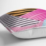 - realhomescomtr-K4164-2 - Realhomes  Geometrik Modern Sanat Tasarımlı Yastık Kırlent Kılıfı Realhomes