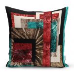 - realhomescomtr-K4180 - Realhomes Modern Sanat Tasarımlı Dijital Baskılı Yastık Kırlent Kılıfı Realhomes