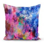 - realhomescomtr-K4191 - Realhomes Modern Sanat Tasarımlı Dijital Baskılı Yastık Kırlent Kılıfı Realhomes