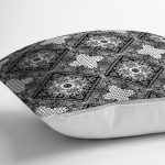 - realhomescomtr-K4198-2 - Realhomes  Modern Çini Tasarımlı Dijital Baskılı Yastık Kırlent Kılıfı Realhomes