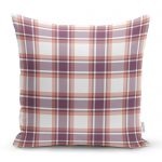 - realhomescomtr-K4232 - Realhomes  Modern Ekose Tasarımlı Yastık Kırlent Kılıfı Realhomes