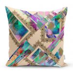 - realhomescomtr-K4245 - Realhomes Modern Sanat Tasarımlı Dijital Baskılı Yastık Kırlent Kılıfı Realhomes