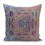 - realhomescomtr-K4254 - Realhomes Geometrik Çini Özel Tasarım Modern Yastık Kırlent Kılıfı Realhomes