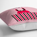 - realhomescomtr-K4382-1 - Realhomes Hungry Aslan Motifli Dijital Baskılı Bebek Odası Yastık Kırlent Kılıfı Realhomes