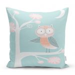 - realhomescomtr-K4627 - Realhomes RealHomes Özel Tasarımlı Dijital Baskılı Çocuk Odası Yastık Kırlent Kılıfı Realhomes