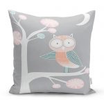 - realhomescomtr-K4628 - Realhomes RealHomes Özel Tasarımlı Dijital Baskılı Çocuk Odası Yastık Kırlent Kılıfı Realhomes