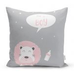 - realhomescomtr-K4646 - Realhomes RealHomes Özel Tasarımlı Dijital Baskılı Çocuk Odası Yastık Kırlent Kılıfı Realhomes