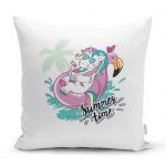 - realhomescomtr-K4676 - Realhomes RealHomes Özel Tasarımlı Dijital Baskılı Çocuk Odası Yastık Kırlent Kılıfı Realhomes