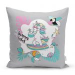 - realhomescomtr-K4680 - Realhomes  RealHomes Özel Tasarımlı Dijital Baskılı Çocuk Odası Yastık Kırlent Kılıfı Realhomes