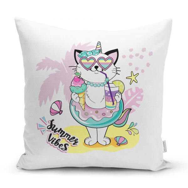 - realhomescomtr-K4681 - Realhomes  Krem Rengi Özel Tasarım Dijital Baskılı Yastık Kırlent Kılıfı Realhomes