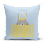 - realhomescomtr-K4695 - Realhomes RealHomes Özel Tasarımlı Dijital Baskılı Çocuk Odası Yastık Kırlent Kılıfı Realhomes