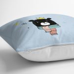 RealHomes Özel Tasarımlı Dijital Baskılı Çocuk Odası Yastık Kırlent Kılıfı Realhomes