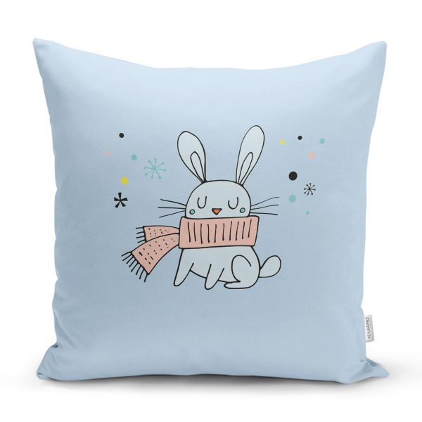 - realhomescomtr-K4701 - Realhomes  Siyah Zigzag Zeminde İlkbahar Çiçekleri Temalı Yastık Kırlent Kılıfı Realhomes