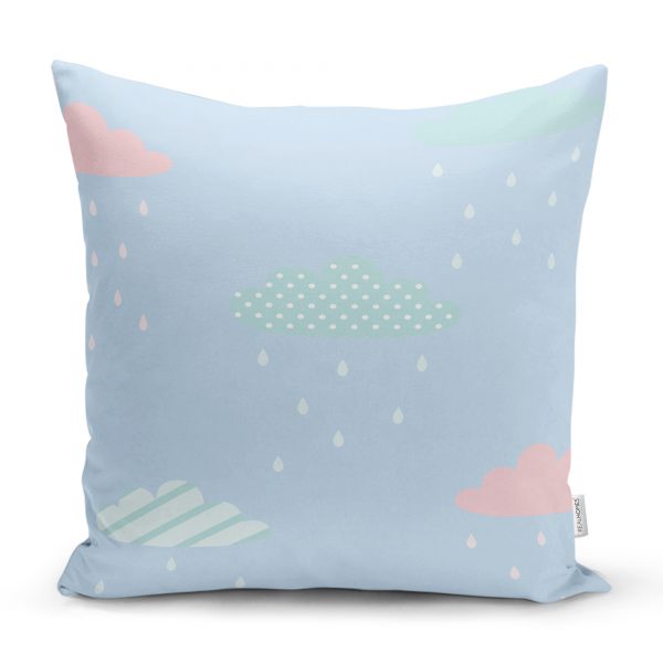 - realhomescomtr-K4721 - Realhomes  Kuş Tüyü Motifli Özel Tasarım Yastık Kırlent Kılıfı Realhomes