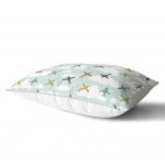 Realhomes Uçak Desenli Bulutlar Dijital Baskılı Modern Dikdörtgen Kırlent Kılıfı Realhomes