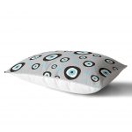 Realhomes Nazar Boncuklu Dijital Baskılı Modern Dikdörtgen Kırlent Kılıfı Realhomes