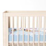 Mavi Zeminde Bisiklet ve Unicorn Tasarımlı Çocuk Odası Yatak Örtüsü Realhomes