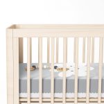 - Rh-Yatak-4366g-1 - Realhomes  Gri Zeminde Yalnız Bulut Çocuk Odası Yatak Örtüsü Realhomes