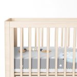 - Rh-Yatak-4369g-1 - Realhomes  Gri Zeminde Unicorn Tasarımlı Çocuk Odası Yatak Örtüsü Realhomes