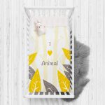 - Rh-Yatak-4373 - Realhomes I Love Animals Tasarımlı Çocuk Odası Yatak Örtüsü Realhomes