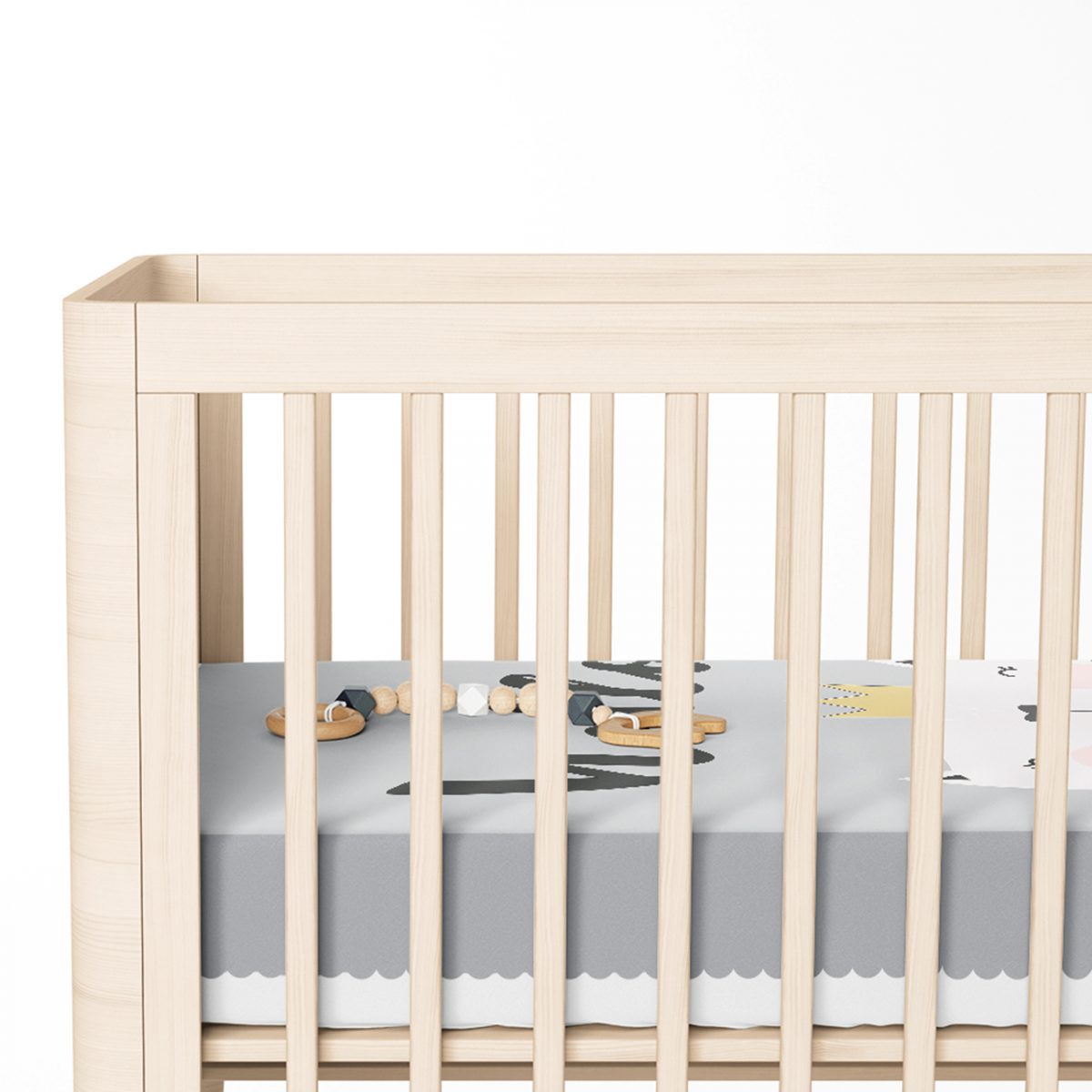 Hello Kedicik Özel Tasarımlı Bebek Odası Yatak Örtüsü Realhomes