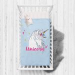 RealHomes Özel Tasarımlı Dijital Baskılı Çocuk Odası Yatak Örtüsü Realhomes