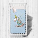 RealHomes Özel Tasarımlı Dijital Baskılı Çocuk Odası Yatak Örtüsü Realhomes