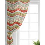 Renkli Yılbaşı Motifleri Bebek Odası Fon Perde Realhomes