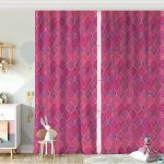 Yıldız Desenli Dijital Baskılı Bebek Odası Fon Perde Realhomes