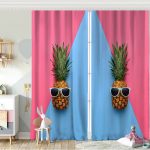 Egzotik Zebra Desenli Modern Bebek Odası Fon Perde Realhomes