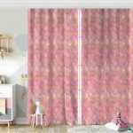 Zigzag Desen Dijital Baskılı Bebek Odası Fon Perde Realhomes